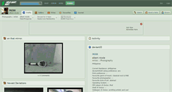 Desktop Screenshot of ncxx.deviantart.com