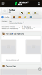 Mobile Screenshot of lydio.deviantart.com