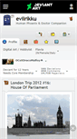 Mobile Screenshot of evilrikku.deviantart.com