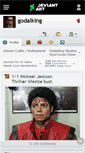 Mobile Screenshot of godaiking.deviantart.com