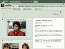 Tablet Screenshot of godaiking.deviantart.com