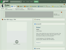 Tablet Screenshot of ffrebel.deviantart.com