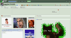 Desktop Screenshot of happyfeet19942008.deviantart.com