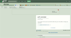 Desktop Screenshot of kiyi-chan.deviantart.com