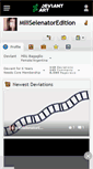 Mobile Screenshot of miliselenatoredition.deviantart.com