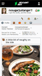 Mobile Screenshot of nosugarjustanger.deviantart.com