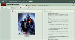 Desktop Screenshot of anti-heroes-villains.deviantart.com