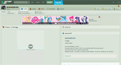 Desktop Screenshot of animaxavira.deviantart.com