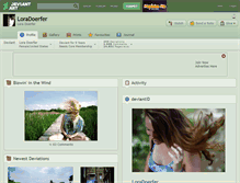 Tablet Screenshot of loradoerfer.deviantart.com