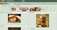 Desktop Screenshot of katarynaa.deviantart.com