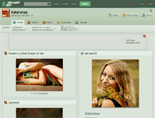 Tablet Screenshot of katarynaa.deviantart.com