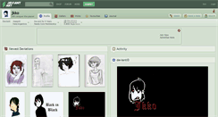 Desktop Screenshot of jkko.deviantart.com