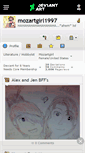 Mobile Screenshot of mozartgirl1997.deviantart.com