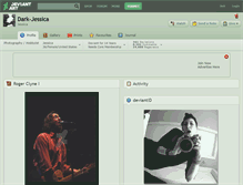 Tablet Screenshot of dark-jessica.deviantart.com