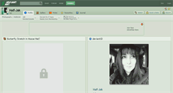Desktop Screenshot of half-jak.deviantart.com