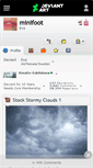 Mobile Screenshot of minifoot.deviantart.com