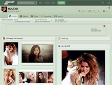 Tablet Screenshot of noufah.deviantart.com