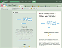Tablet Screenshot of dreammanga.deviantart.com