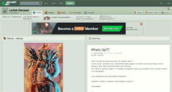Desktop Screenshot of lestat-danyael.deviantart.com