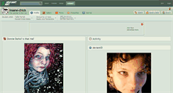 Desktop Screenshot of insane-chick.deviantart.com