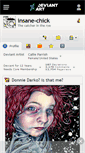 Mobile Screenshot of insane-chick.deviantart.com