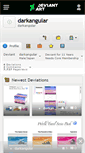 Mobile Screenshot of darkangular.deviantart.com