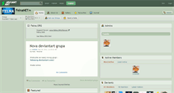 Desktop Screenshot of felnanet.deviantart.com