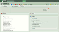 Desktop Screenshot of blownafuse.deviantart.com