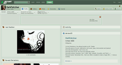 Desktop Screenshot of darkfairysue.deviantart.com