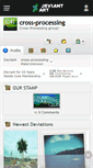 Mobile Screenshot of cross-processing.deviantart.com