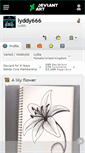 Mobile Screenshot of lyddy666.deviantart.com