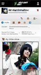Mobile Screenshot of mr-marshmallow.deviantart.com