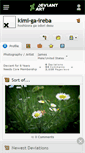 Mobile Screenshot of kimi-ga-ireba.deviantart.com