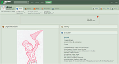 Desktop Screenshot of drcool.deviantart.com
