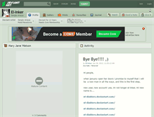 Tablet Screenshot of el-inker.deviantart.com