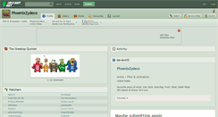 Desktop Screenshot of phoenixzydeco.deviantart.com