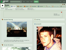 Tablet Screenshot of booler.deviantart.com