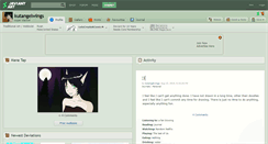 Desktop Screenshot of kutangelwings.deviantart.com
