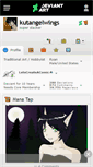 Mobile Screenshot of kutangelwings.deviantart.com