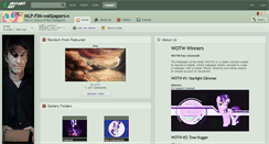Desktop Screenshot of mlp-fim-wallpapers.deviantart.com
