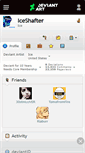 Mobile Screenshot of iceshafter.deviantart.com