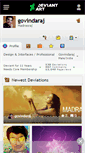 Mobile Screenshot of govindaraj.deviantart.com