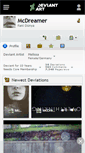 Mobile Screenshot of mcdreamer.deviantart.com