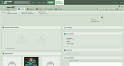 Desktop Screenshot of more132.deviantart.com
