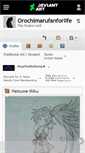 Mobile Screenshot of orochimarufanforlife.deviantart.com