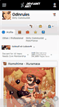 Mobile Screenshot of odinrules.deviantart.com