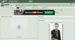 Desktop Screenshot of micmojo.deviantart.com