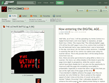 Tablet Screenshot of dw13-comics.deviantart.com