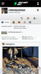 Mobile Screenshot of nobodysleeps.deviantart.com