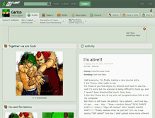 Tablet Screenshot of garico.deviantart.com